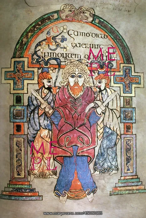 : Page Showing Arrest of Jesus from the Book of : Page Showing Arrest of Jesus from the Book of