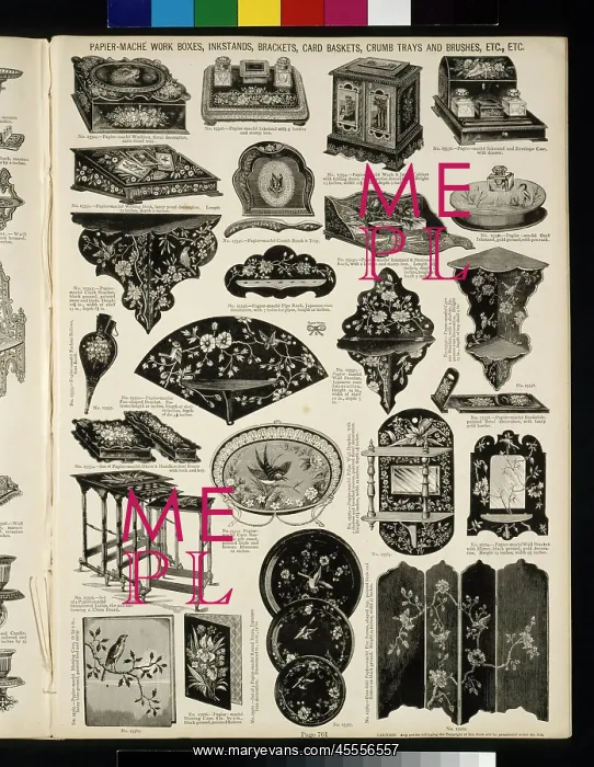 : Page from an unknown catalogue : Page from an unknown catalogue