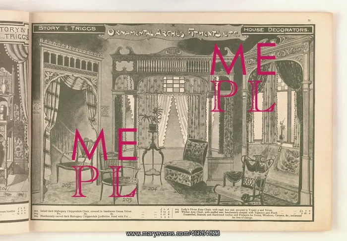 : Page from Useful Artistic Furniture : Page from Useful Artistic Furniture