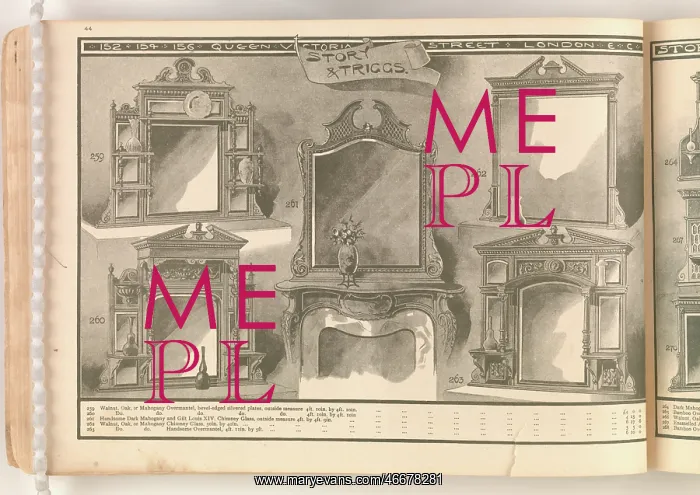 : Page from Useful Artistic Furniture : Page from Useful Artistic Furniture
