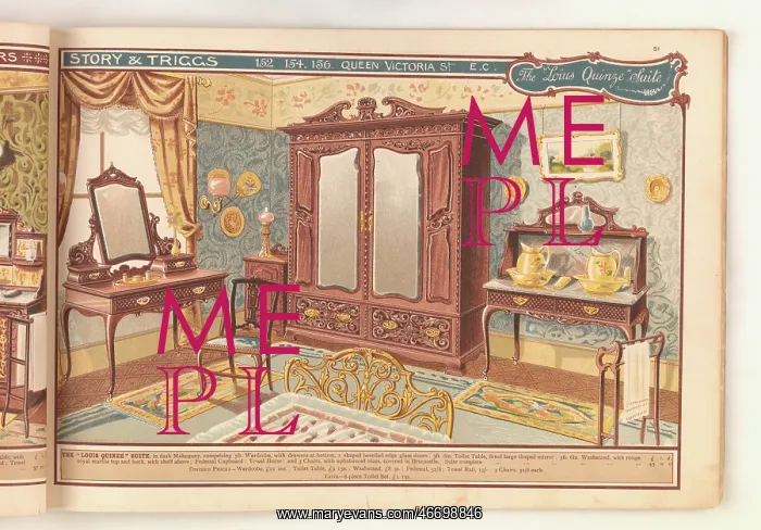 : Page from Useful Artistic Furniture : Page from Useful Artistic Furniture