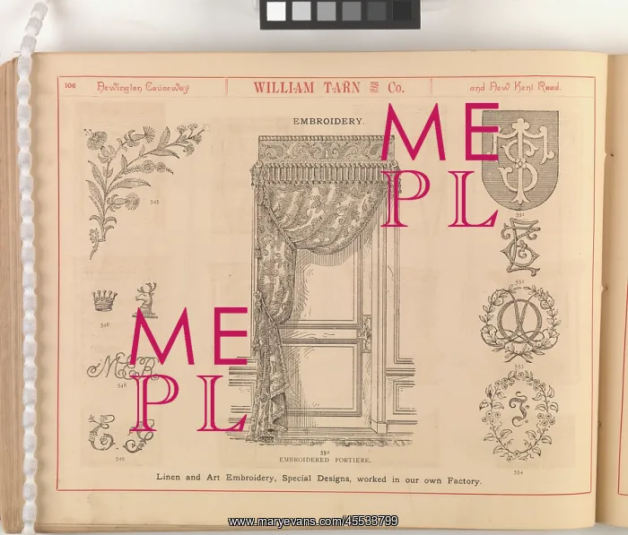 : Page from William Tarn and Co.'s Illustrated Catalogue: wit : Page from William Tarn and Co.'s Illustrated Catalogue: wit