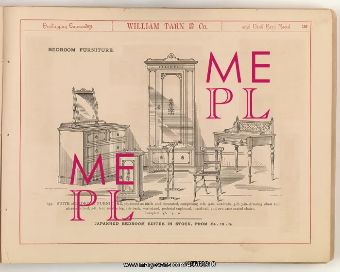: Page from William Tarn and Co.'s Illustrated Catalogue: wit : Page from William Tarn and Co.'s Illustrated Catalogue: wit