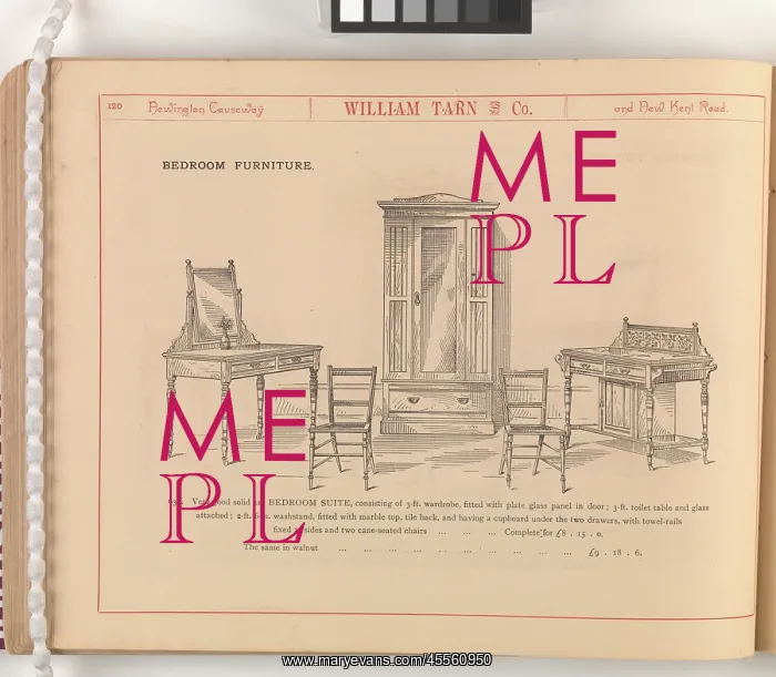 : Page from William Tarn and Co.'s Illustrated Catalogue: wit : Page from William Tarn and Co.'s Illustrated Catalogue: wit