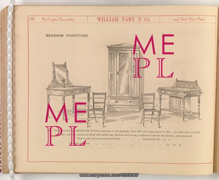 : Page from William Tarn and Co.'s Illustrated Catalogue: wit : Page from William Tarn and Co.'s Illustrated Catalogue: wit