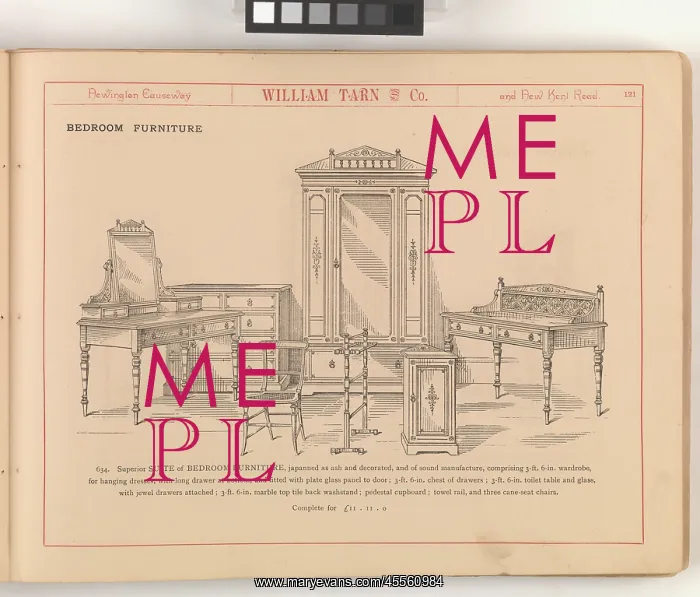: Page from William Tarn and Co.'s Illustrated Catalogue: wit : Page from William Tarn and Co.'s Illustrated Catalogue: wit