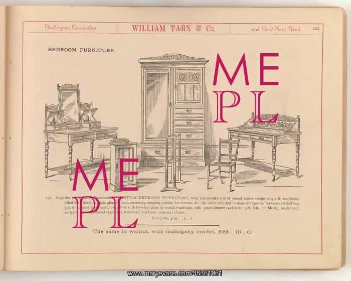  : Page from William Tarn and Co.'s Illustrated Catalogue: wit