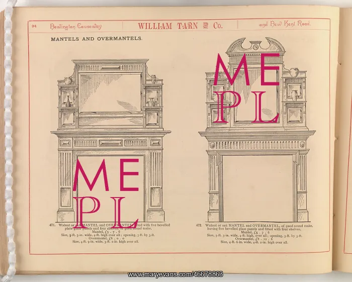 : Page from William Tarn and Co.'s Illustrated Catalogue: wit : Page from William Tarn and Co.'s Illustrated Catalogue: wit