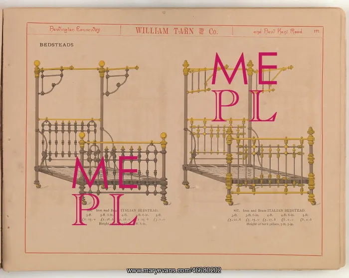 : Page from William Tarn and Co.'s Illustrated Catalogue: wit : Page from William Tarn and Co.'s Illustrated Catalogue: wit