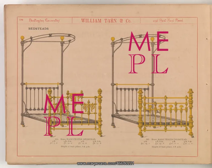 : Page from William Tarn and Co.'s Illustrated Catalogue: wit : Page from William Tarn and Co.'s Illustrated Catalogue: wit