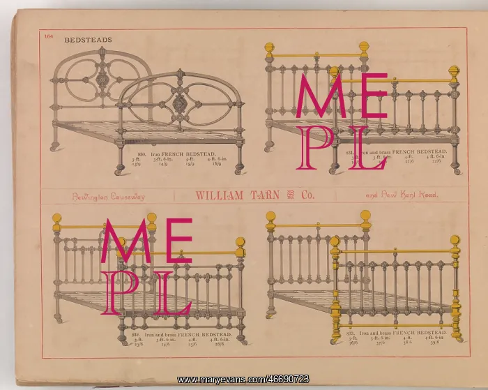 : Page from William Tarn and Co.'s Illustrated Catalogue: wit : Page from William Tarn and Co.'s Illustrated Catalogue: wit