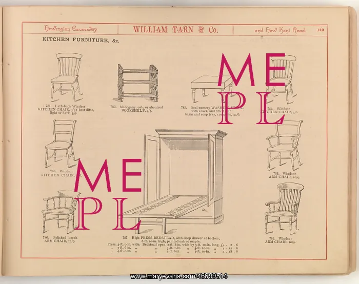 : Page from William Tarn and Co.'s Illustrated Catalogue: wit : Page from William Tarn and Co.'s Illustrated Catalogue: wit