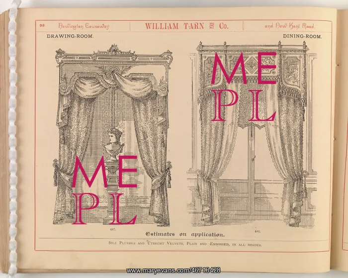 : Page from William Tarn and Co.'s Illustrated Catalogue: wit : Page from William Tarn and Co.'s Illustrated Catalogue: wit