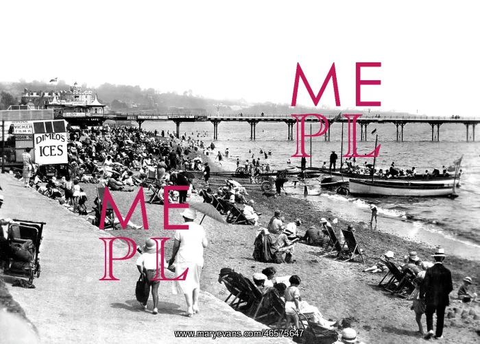  : Paignton, the Sands and the Pier 1925