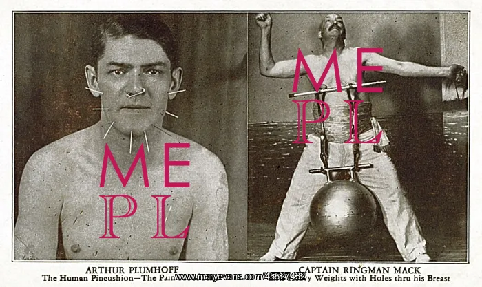 : The Pain-Proof Man & Captain Ringman Jack - Ripley's : The Pain-Proof Man & Captain Ringman Jack - Ripley's