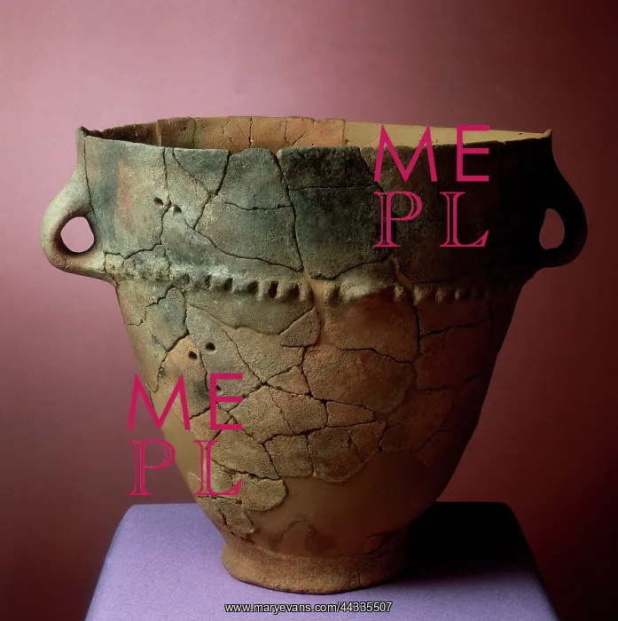 : Painted argil vase, housed in : Painted argil vase, housed in