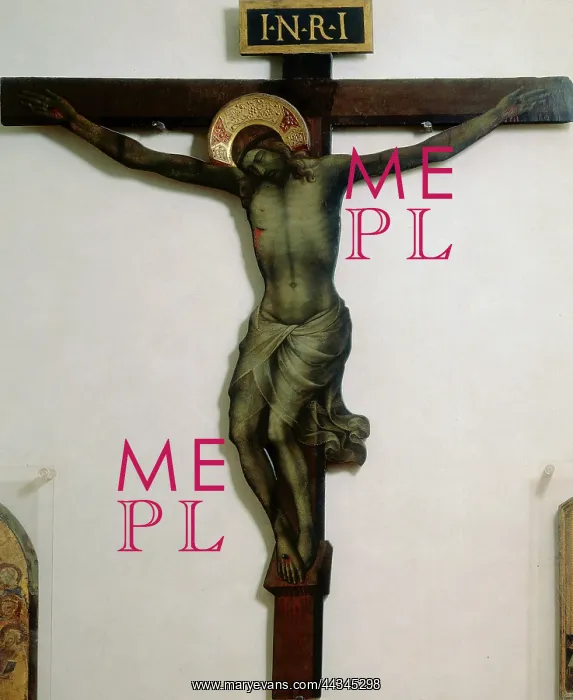 : Painted cross, by Lorenzo Monaco : Painted cross, by Lorenzo Monaco