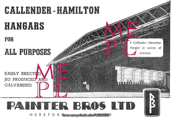 : Painter Brothers Callender-Hamilton Hangars : Painter Brothers Callender-Hamilton Hangars