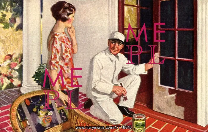  : Painter Chats with Owner