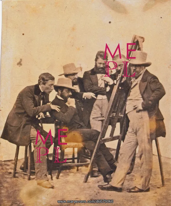 : The painter (from left) Posch and Ferdinand : The painter (from left) Posch and Ferdinand