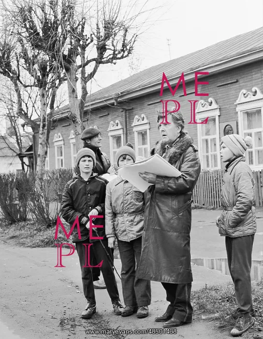 : Painter Ilya Glazunov in Torzhok, 1983 : Painter Ilya Glazunov in Torzhok, 1983
