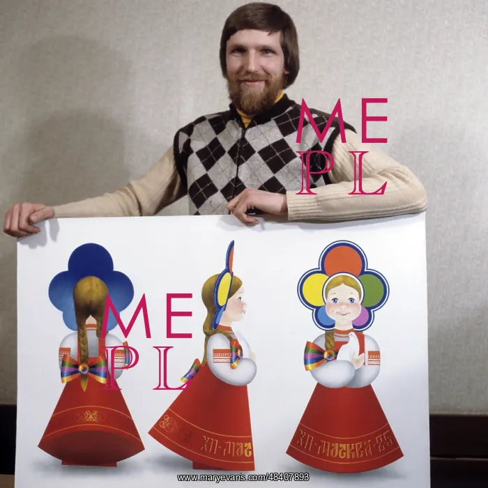 : Painter Mikhail Veremenko, 1985 : Painter Mikhail Veremenko, 1985