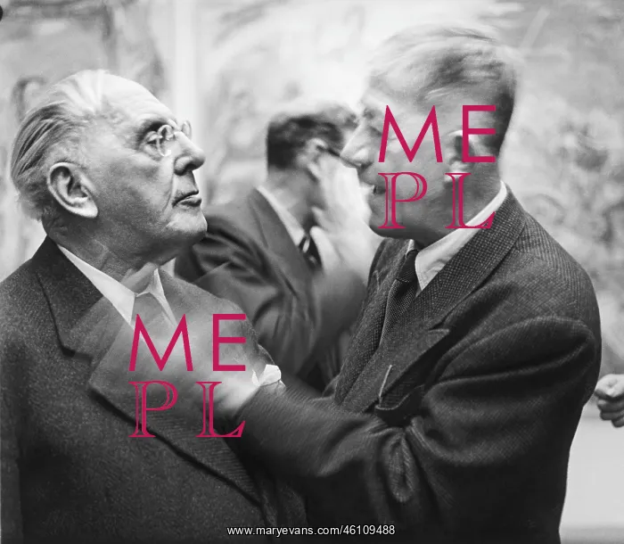 : Painter Oskar Kokoschka and architect : Painter Oskar Kokoschka and architect