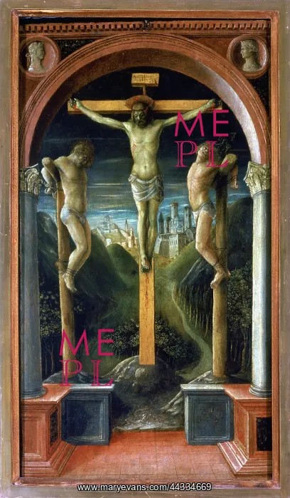: Painting of the Crucifixion of : Painting of the Crucifixion of