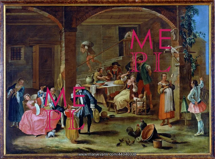 : Painting by a follower of : Painting by a follower of