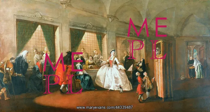 : Painting by Francesco Guardi entitled : Painting by Francesco Guardi entitled