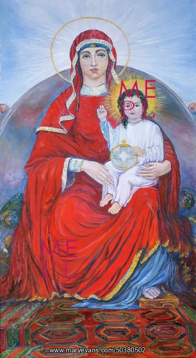 : Painting, Haghpat monastery, Haghpat, Lori, Armenia : Painting, Haghpat monastery, Haghpat, Lori, Armenia