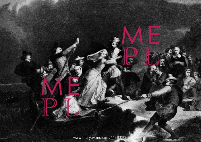 : Painting Landing Of The Pilgrims : Painting Landing Of The Pilgrims