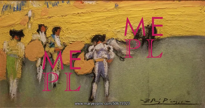 : Painting, Museo Cau Ferrat, Sitges, Catalonia, Spain : Painting, Museo Cau Ferrat, Sitges, Catalonia, Spain