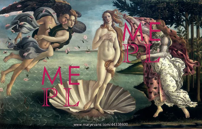 : Painting by Sandro Botticelli of : Painting by Sandro Botticelli of