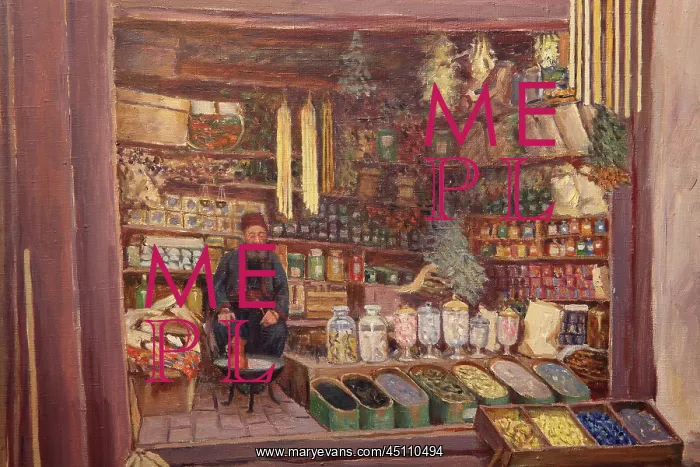 : Painting, Sephardic Old Synagogue, Sarajevo, Bosnia : Painting, Sephardic Old Synagogue, Sarajevo, Bosnia