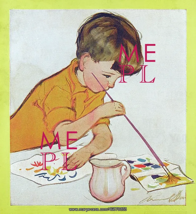 : Painting Time by Muriel Dawson : Painting Time by Muriel Dawson