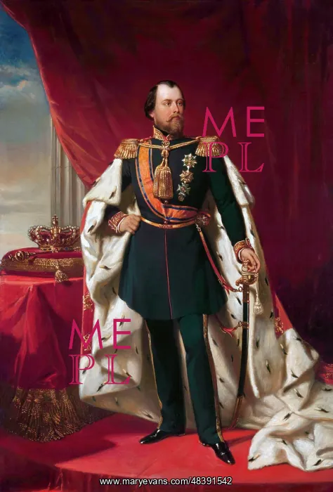 : Painting of William III of the Netherlands : Painting of William III of the Netherlands