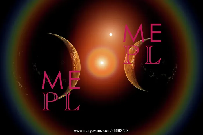 : A pair of alien worlds in orbit around a binary star system : A pair of alien worlds in orbit around a binary star system
