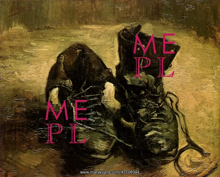 : A Pair of Shoes, by Van Gogh : A Pair of Shoes, by Van Gogh