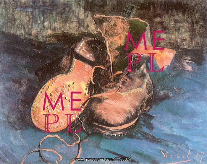 : A Pair of Shoes, by Van Gogh : A Pair of Shoes, by Van Gogh