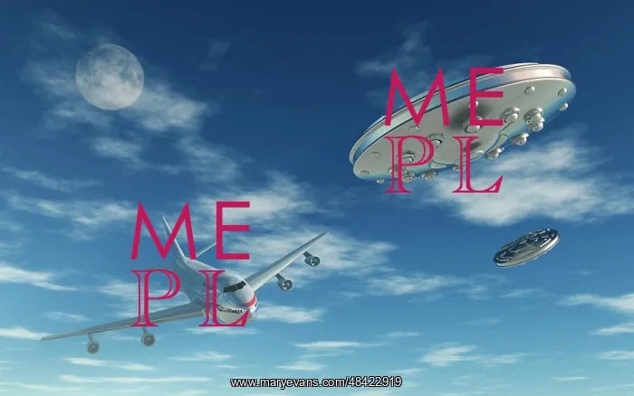 : A pair of silver metallic disc shaped UFO's buzzing a ? : A pair of silver metallic disc shaped UFO's buzzing a ?