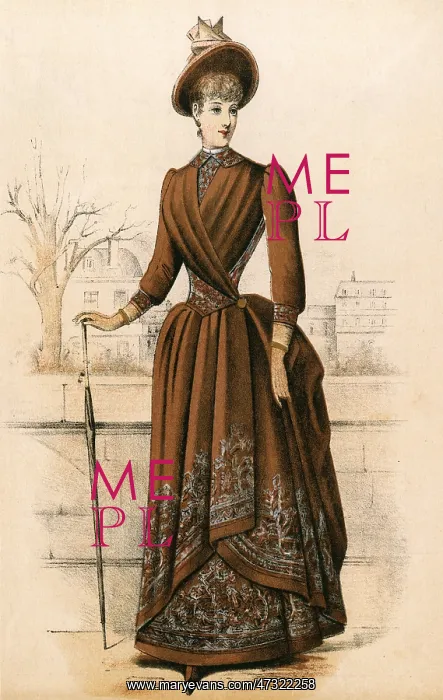 : Paisley Costume 1888 : Paisley Costume 1888