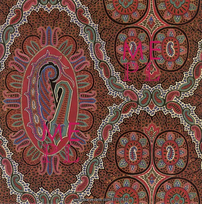  : Paisley and Oval Motif