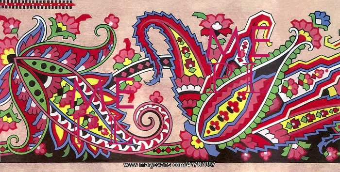  : Paisley Pattern