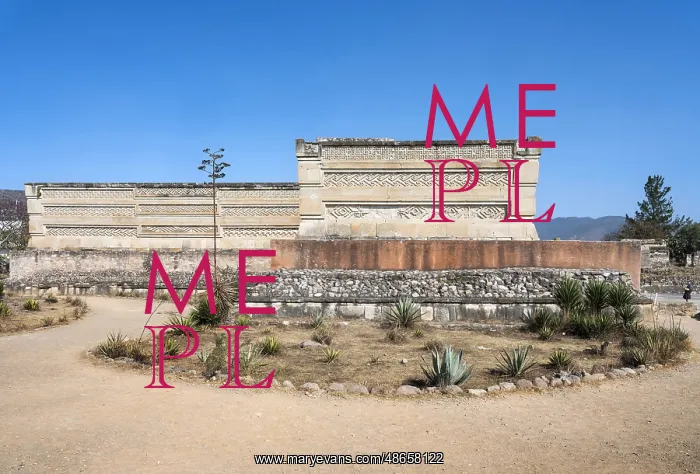 : Palace of the Columns, Columns Group, Mitla, Oaxaca, Mexico : Palace of the Columns, Columns Group, Mitla, Oaxaca, Mexico