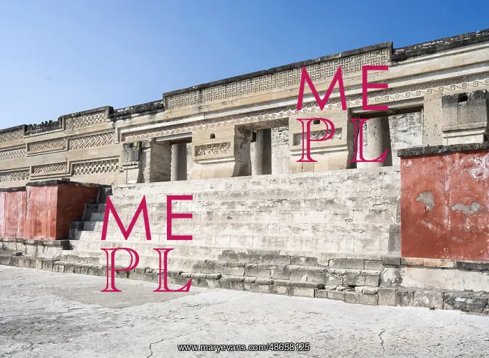 : Palace of the Columns, Columns Group, Mitla, Oaxaca, Mexico : Palace of the Columns, Columns Group, Mitla, Oaxaca, Mexico
