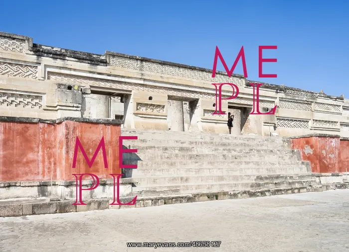 : Palace of the Columns, Columns Group, Mitla, Oaxaca, Mexico : Palace of the Columns, Columns Group, Mitla, Oaxaca, Mexico