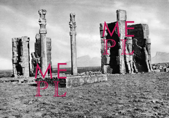 : Palace of Darius, 1934 : Palace of Darius, 1934