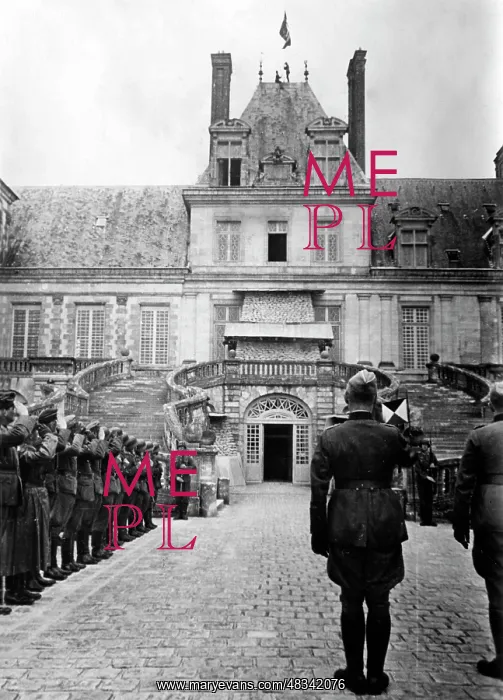 : The Palace of Fontainebleau, 1940 : The Palace of Fontainebleau, 1940