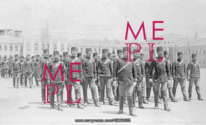 : Palace Guard of the Sultan, 1909 : Palace Guard of the Sultan, 1909